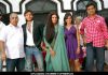 Jeetendra Mody, Raveena Tandon and Archana Gupta at the Launch of Hindi Movie "Agni (The fire)"